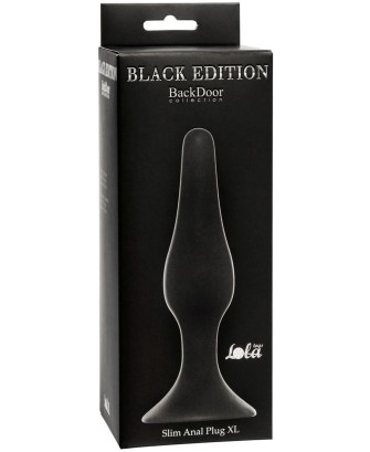 Plug-Slim Anal Plug XL Black
