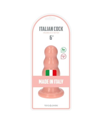 Plug-Italian Cock 6""Flesh