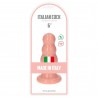Plug-Italian Cock 6""Flesh