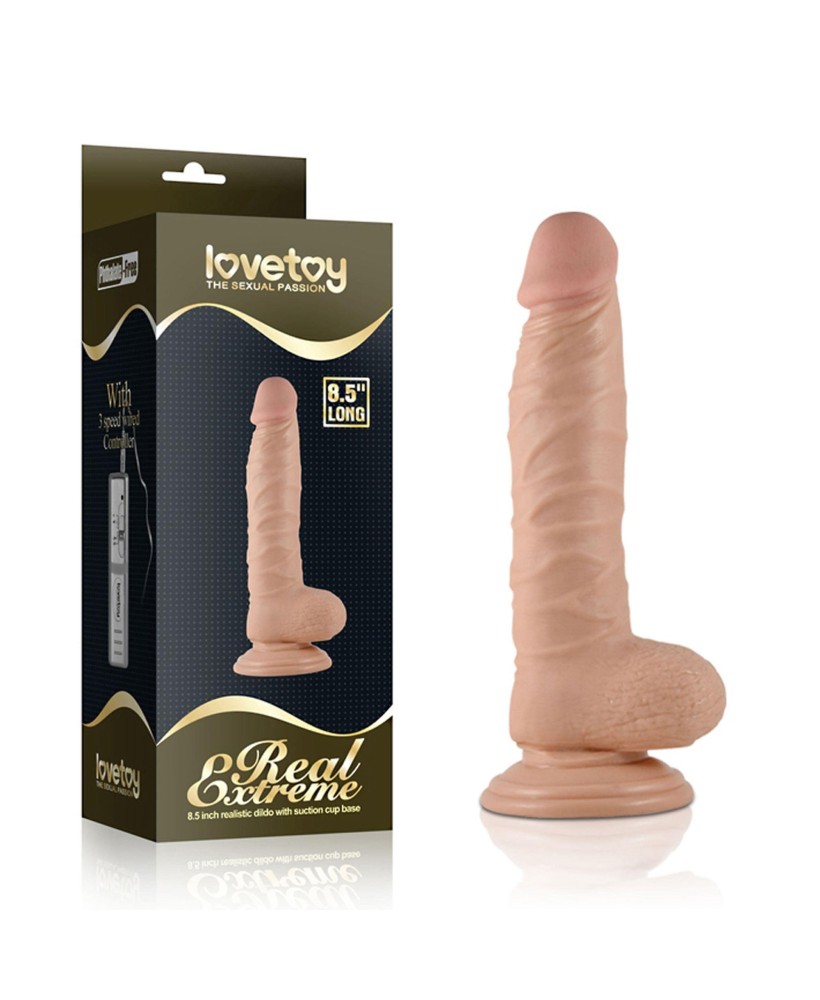 8.5"" Real Extreme Dildo Flesh