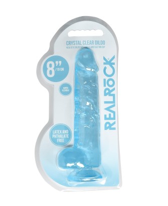 Realistic Dildo with Balls - 8""""/ 21 cm