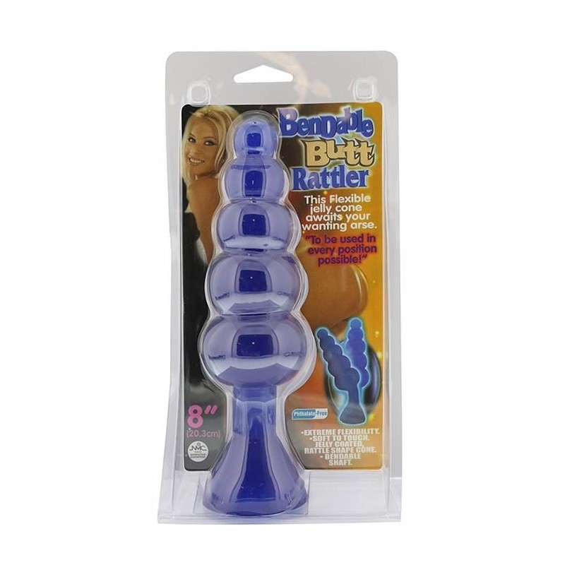BENDABLE BUTT RATTLER BLUE
