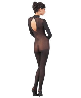 Catsuit with Lace Collar S/M