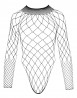 Fence Net Body - Siateczkowe Czarne Body - S-L