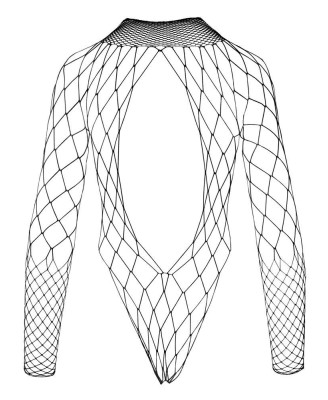 Fence Net Body - Siateczkowe Czarne Body - S-L