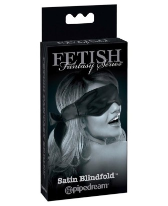 FFSLE Satin Blindfold Black