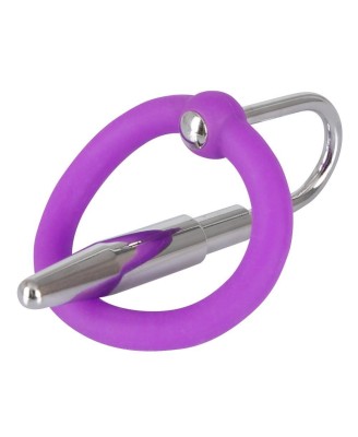 Penis Plug+Silicone Glans Ring