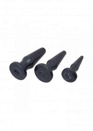 Plug-TPE ANAL PLUG 3 SIZES/ SET