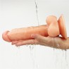 The Ultra Soft Dude - Dildo z Jądrami i Przyssawką - 20cm