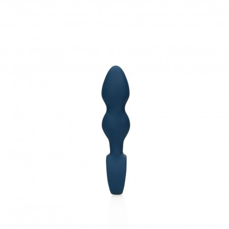 Teardrop Shaped Anal Plug - Medium - Baltic Blue