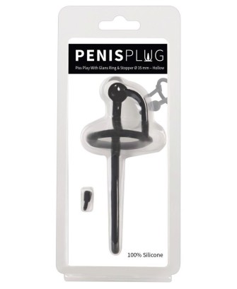 Penis plug Piss Play with Stop
