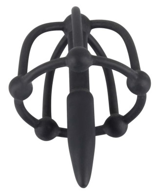 Penis Plug with Glans Cage