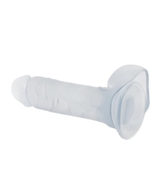 BAILE - DONG Realistic dildo ( clear/pink/purple )
