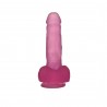BAILE - DONG Realistic dildo ( clear/pink/purple )