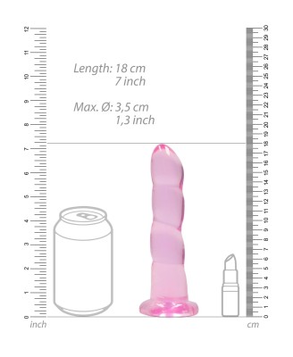 Non Realistic Dildo with Suction Cup - 7""""/ 17 cm