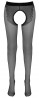 Cottelli Crotchless Tights Czarne Rajstopy Otwarte 4 - 20 Den