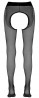 Cottelli Crotchless Tights Czarne Rajstopy Otwarte 4 - 20 Den