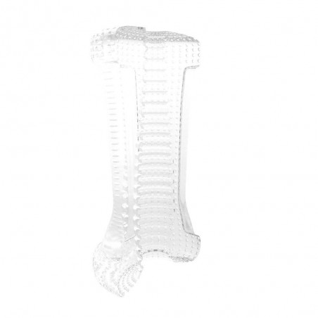 Masturbator- Me You Us Ripple Dual End Stroker Male Masturbator Transparent