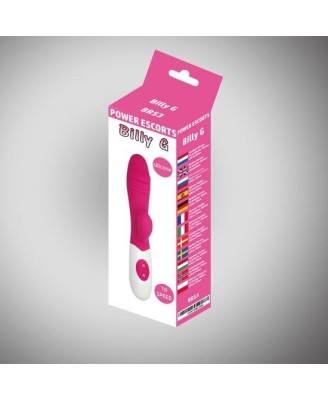 Billy g pink 20 cm silicone vibrating 10 speed