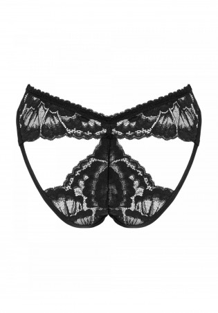 Bielizna-Alessya figi czarne  XS/S