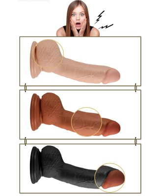 7"" Real Extreme Dildo Flesh