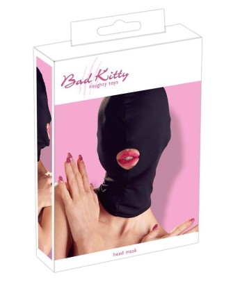 Head mask mouth black BK