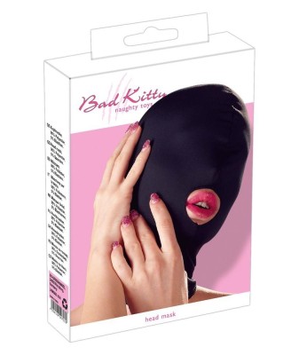 Head mask mouth black BK