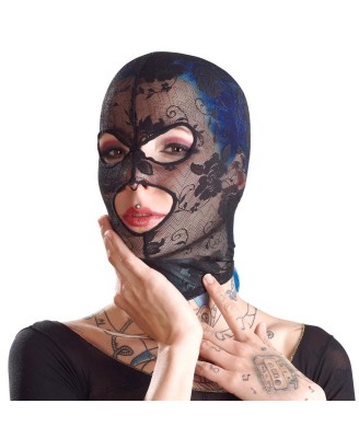 Bad Kitty Mask black - Czarna Fetyszowa Kominiarka