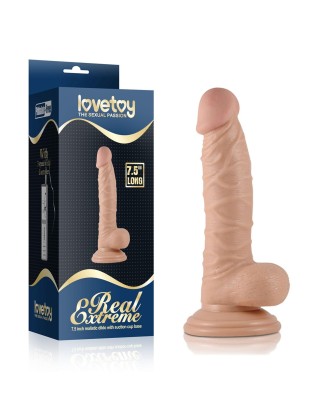 7.5"" Real Extreme Dildo Flesh