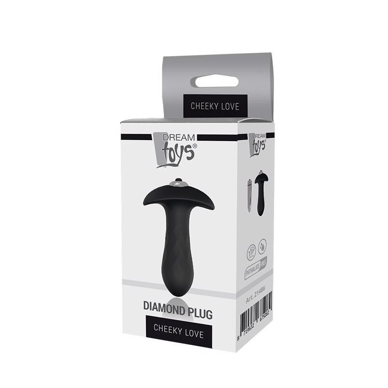 CHEEKY LOVE SINGLE SPEED DIAMOND PLUG