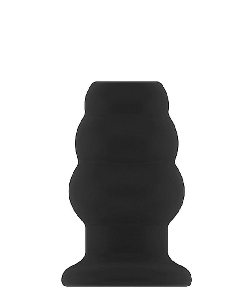 No.49 - Small Hollow Tunnel Butt Plug - 3 Inch - Black