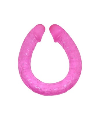 BAILE - Double Dones - Różowe Podwójne Dildo