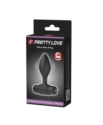 PRETTY LOVE - Vibra Butt Plug - Wibrujący Korek Analny