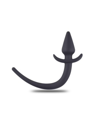 Plug/prostata- Plug anale con corda in silicone