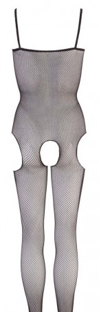 NO:XQSE - Net Catsuit S/M - Czarne Bodystocking
