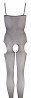 NO:XQSE - Net Catsuit S/M - Czarne Bodystocking