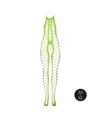 Bodystocking with Halterneck - Green - XS/XL