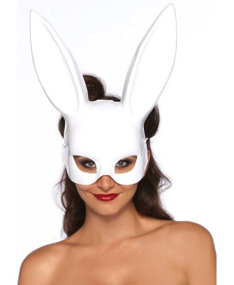 Masquerade Rabbit Mask White