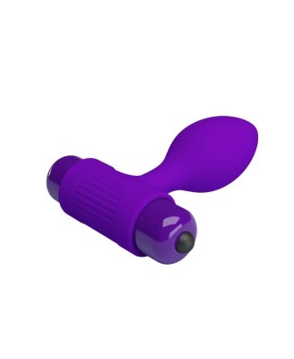 PRETTY LOVE - Vibra Butt Plug Fiolet - Wibrujący Korek Analny