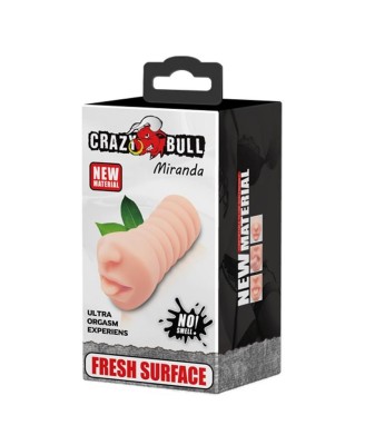 Real Feel Blow Job CRAZY BULL - Miranda - Masturbator Oralny
