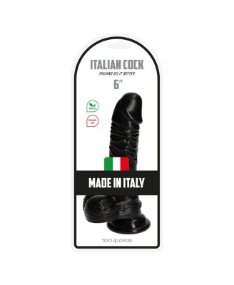 Dildo-Italian Cock 6""Black