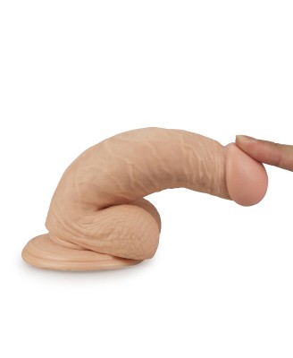 7"" Real Extreme Dildo Flesh
