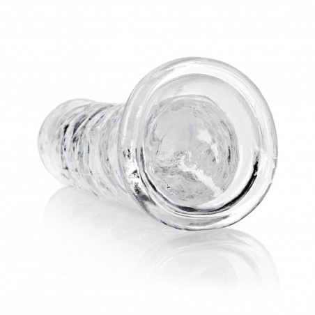 REALROCK CRYSTAL CLEAR - Dildo z Przyssawką - Transparent - 20 cm