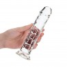 REALROCK CRYSTAL CLEAR - Dildo z Przyssawką - Transparent - 20 cm