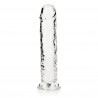 REALROCK CRYSTAL CLEAR - Dildo z Przyssawką - Transparent - 20 cm