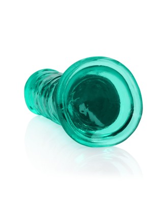 REALROCK CRYSTAL CLEAR - Dildo z Przyssawką - Zielone - 20 cm