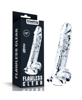 Flawless Clear Dildo 7.5''