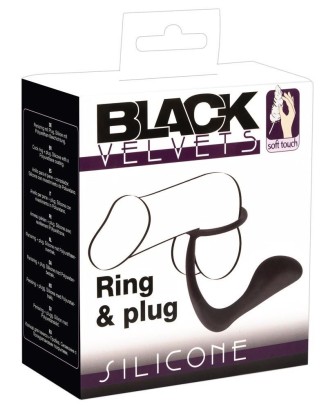 Black Velvets Ring & Plug