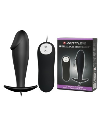 PRETTY LOVE - SPECIAL ANAL VIBR. STIMULATION 12 function - Wibrujący Korek Analny