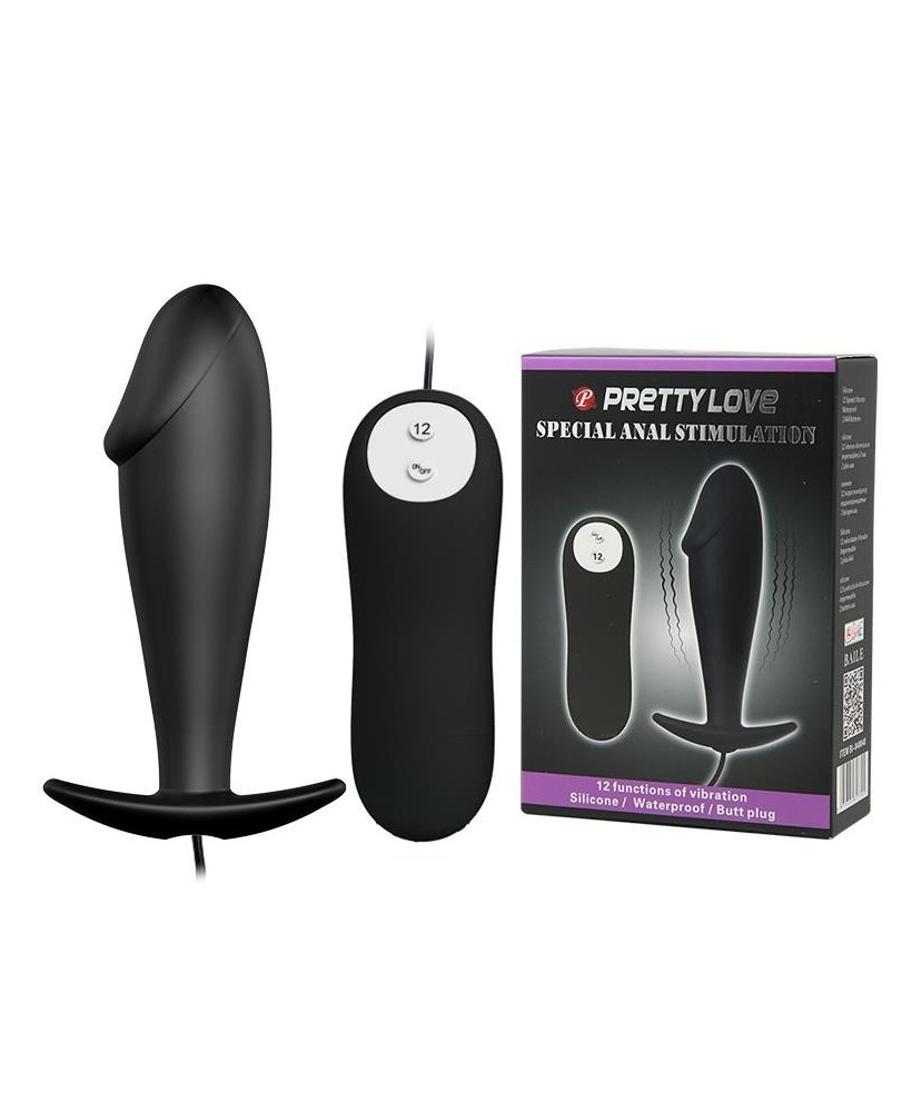PRETTY LOVE - SPECIAL ANAL VIBR. STIMULATION 12 function - Wibrujący Korek Analny